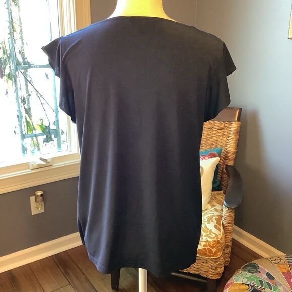 Banana Republic Navy Blouse - Picture 3 of 3